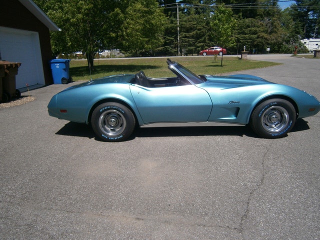 1975 corvette stingray décapotable match number 45130 miles — photo 4