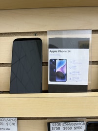 iPhone 14 14 Plus 14 Pro & Max 128GB 256GB 512GB 1 YR WARR Calgary Alberta Preview