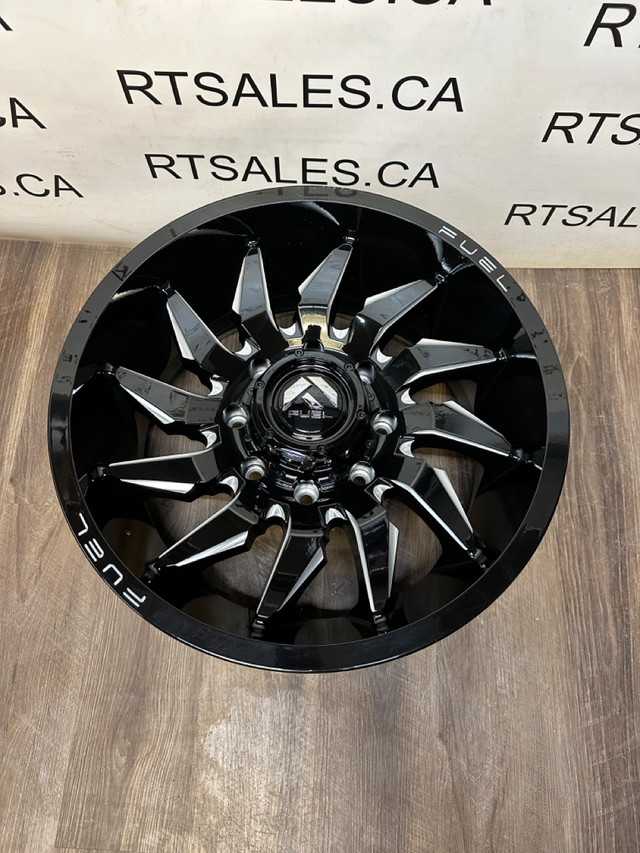 20x9 Fuel SAber Rims 8x180 in Tires & Rims in Saskatoon - Image 3