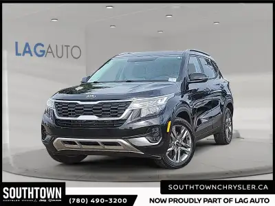 Experience the Kia Seltos LX with only 141305 km on the odometer. Finished in a sleek Black with a w...