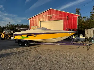 SOLD!! REDUCED! 2006 Baja 23 SST Outlaw, Powered by a Mercury 496 Mag and Bravo Drive With Only 343h...