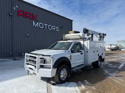 2018 Ford F-550 XLT Service Truck 4x4 Automatic Transmission 6.7L Powerstroke Diesel Regular Cab Dua...