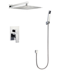 Square Shower Sets with 2 Functions -WHOLESALE PRICES!