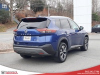 Recent Arrival! Odometer is 32429 kilometers below market average! Blue 2021 Nissan Rogue SV AWD Ste... (image 5)