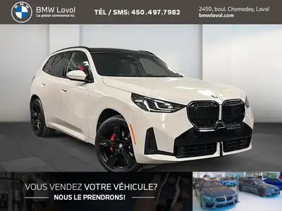 ===== 2025 BMW X3 30 xDrive | Gr. M Sport | Attelage de remorque | ===== ===== * Groupe M Sport * At...
