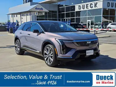 Our 2025 Cadillac OPTIQ Luxury w/1SE AWD in Celestial Metallic /w Black Roof is built for bold VIPs...