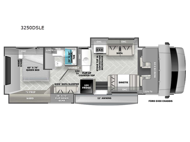 2023 Forest River sunseeker 3250