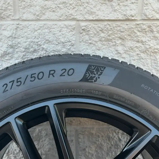 (98%) 4x 275/50R20 Michelin Winters w/ MB G550 / G63 Rims + TPMS in Tires & Rims in City of Toronto - Image 8