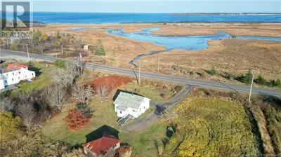 Cozy 1950s Home with Acreage & Scenic Views in Castalia Grand Manan Island! Tucked away in the heart...