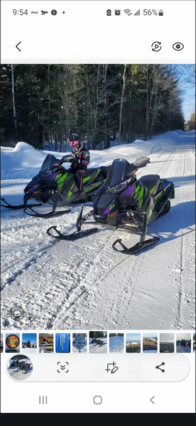 Spotless 2023 thundercat. Wifes sled never abused. Studded new carbides, linq system , fresh service...