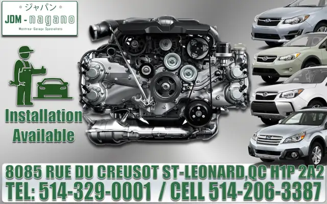 Moteur Subaru Outback, Forester, Legacy, Impreza, WRX, Crosstrek in Engine & Engine Parts in Drummondville - Image 2