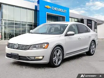 This 2013 Volkswagen Passat Highline is equipped with luxury car-level features. Tire pressure monit...