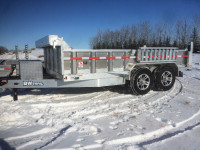 New Aluminum Dump Trailers, Strong and Light! No Rust!