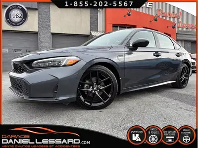HONDA CIVIC SPORT MAG 18" 2.0L VOLANT+SIÈGES CHAUFFANT DÉMARREUR CRUISE ADAPTATIF À RÉPARÉ POUR BEAU...