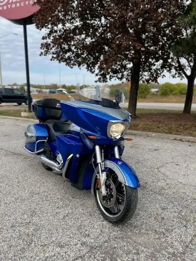 2014 Victory Motorcycles Cross Country Tour Two-Tone Sonic Blue, View more