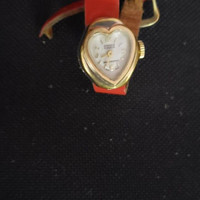 Watch collectors, Zonex 17 Jewels, very old heart shaped watch.
