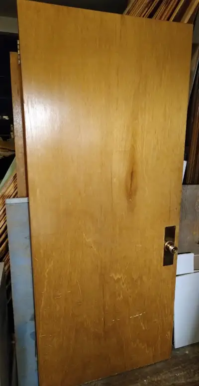 large solid core door, View more