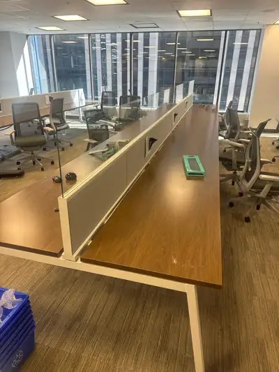 Haworth Benching System – 60″ × 30″ Workstation-$350/Each!, View more