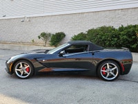 2014 Chevrolet Corvette Stingray Convertible Tuxedo Black Triple Threat Meet the sleek, seductive ma... (image 1)