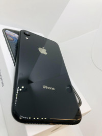 iPhone XR - w/WARRANTY - Unlocked - Black