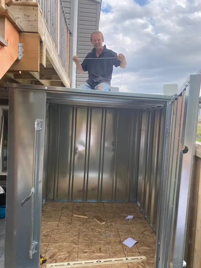 Garden Shed STEEL 7’ X 7’ Starting at $48 per month in Outdoor Tools & Storage in Thunder Bay - Image 6