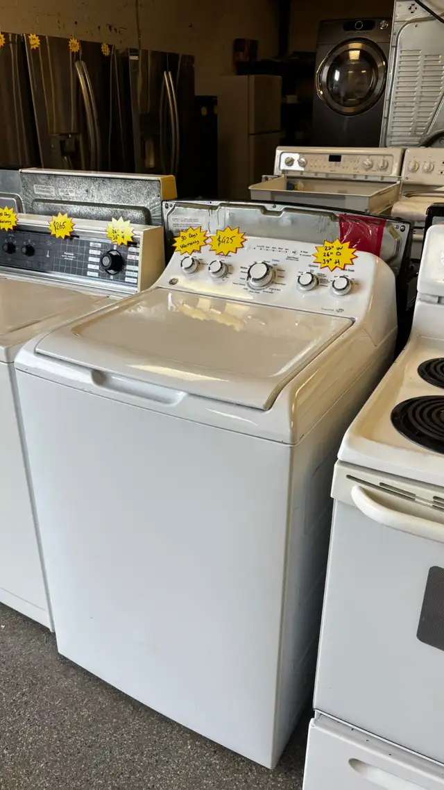 GE 27” Top Load Washer- Works Perfect30 Days WarrantyHi-Life in Washers & Dryers in Kitchener / Waterloo - Image 4