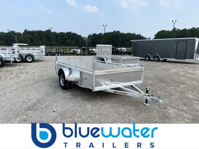 Canadian Mennonite Built Single Axle Aluminum Utility Trailer is $4,125.00 or $82.49/month! Ord: E15...