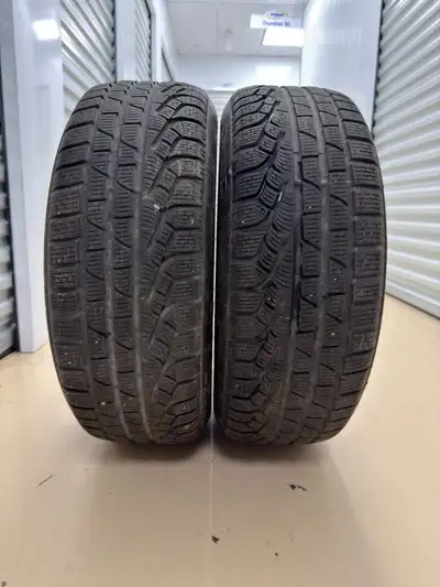 2 Tires. Run flat Size: 225/60 R17 Winter Tires Pirelli Sottozero Winter Price: $130 for all Clean a...