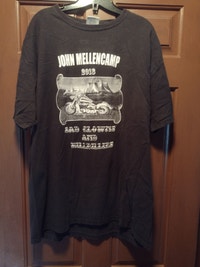 2018 John Mellencamp concert tee-shirt size large Barrie Ontario Preview
