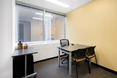 Get started right away with a ready-to-use office space to rent for two. Make a home for your busine...