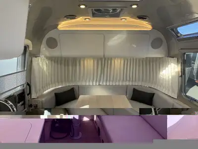 Midtown RV's 2025 Airstream Globetrotter 27FB a luxurious and stylish travel trailer designed to ele...