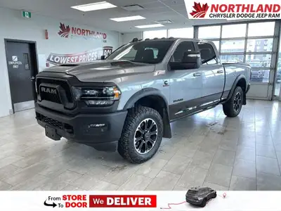 This 2024 Ram 2500 Rebel is a *used heavy-duty diesel truck for sale in Prince George*, powered by t...