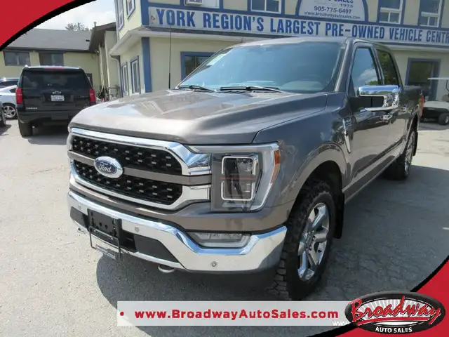 2022 Ford F-150 GREAT KM'S KING-RANCH-EDITION 5 PASSENGER 5.0L -