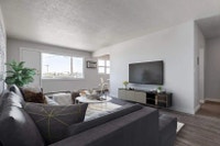 Amenities: City Views • Keyless Entry • Air Conditioning Suite & Building: Spacious bachelor, one-be... (image 3)