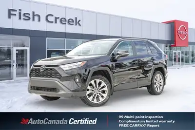 Recognized as an IIHS Top Safety Pick, this 2023 Toyota RAV4 XLE in striking Black is ready for its...