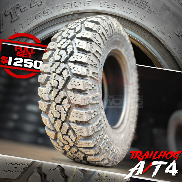 NEW!! TRAILHOG A/T4! LT265/75R16 M+S - Other Sizes Available!! in Tires & Rims in Regina - Image 2