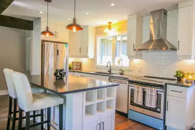 This stunning modern home is centrally located in the desirable north-end of St. Catharines and offe...