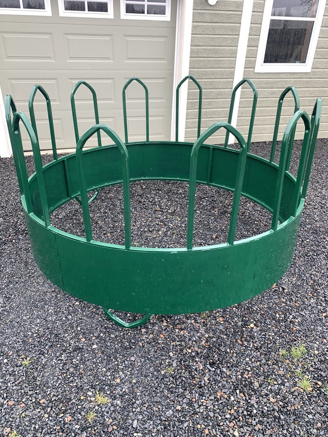 Round Bale Feeders for Horses & Highland Cattle Livestock Truro
