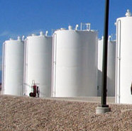 Certified 120,000 L Vertical Diesel Fuel Storage Tanks