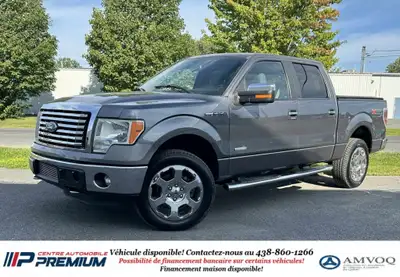 2011 Ford F150 XLT XTR ECOBOOST V6 3.5L 4x4 —- FINANCEMENT MAISON DISPONIBLE AVEC ACOMPTE DE 5,400$...
