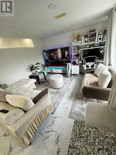 Bright and new renovated 2-bedroom with 1-bathroom lower-level unit in this semi-detached home in th...
