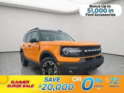 POWER MOONROOF, 1.5L ECOBOOST ENGINE, FRONT & REAR FLOOR LINERS W/O CARPET MATS, OUTER BANKS TECH PA...