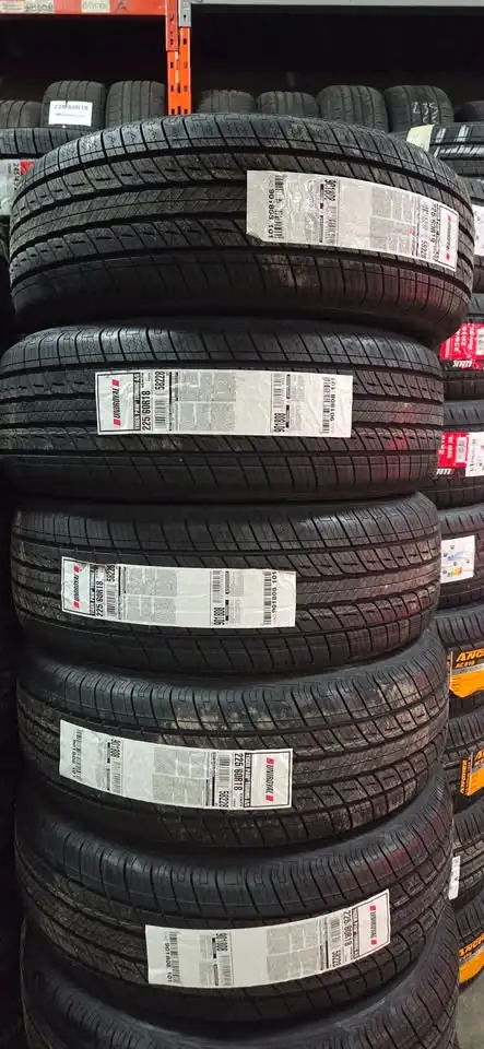 225/60R18 UNIROYAL TIGEAR PAW TOURING AS BRAND NEW SET OF 4 ! in Tires & Rims in Markham / York Region - Image 2