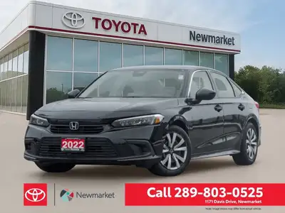 Get ready to experience the thrill of driving with the 2022 Honda Civic Sedan LX, presented in an el...