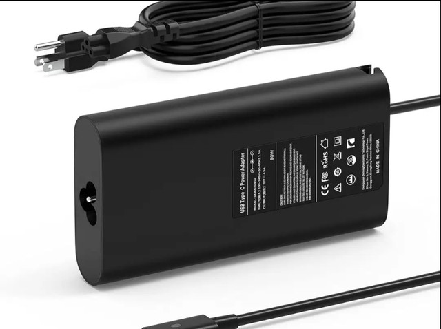 USB C Charger 90W Laptop Charger Replacement for Dell XPS 13 XPS in Cables & Connectors in Gatineau