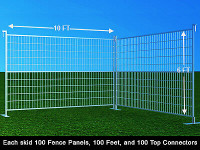 Panneaux de clôture de sécurité temporaires VENTE DE PRINTEMPS