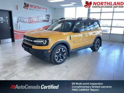 *2022 Ford Bronco Sport Outer Banks 4x4 for sale in BC, finished in a bold yellow exterior. This BC-...
