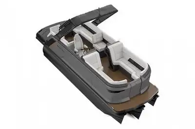 TRI-TUNE PONTOON...THIS PONTOON BOAT HAS THE PATENTED V-TUNE, WITH THE POWERFULL ROTAX 150 GHOST. IN...