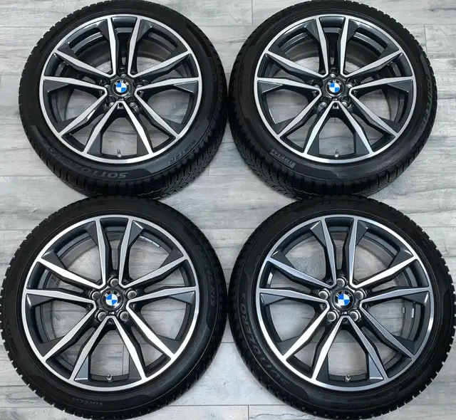 2022 BMW X1 / X2 OEM 19" Rims, TPMS & RF Winter Tires*BRAND NEW* in Tires & Rims in Markham / York Region - Image 2