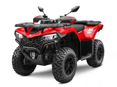 The 495cc engine of the CFORCE 500 adds more power and possibilities to the agile ATV platform. Stan...